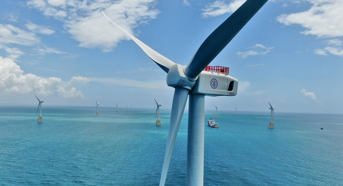 Phase 1 of the Offshore Wind Power Project - Powering Up Green Energy with Sea Breeze